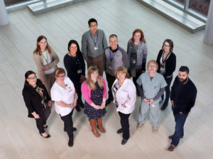 Cancer Care Team at the Dr. H. Bliss Murphy Cancer Centre. (Photo by Paul Daly)